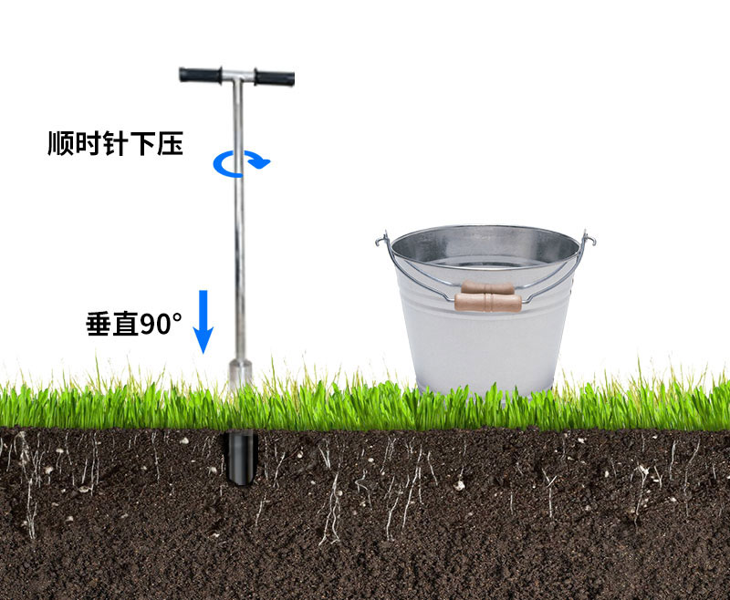 無(wú)線(xiàn)土壤墑情監(jiān)測(cè)站安裝方法1